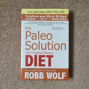 4/$20 The Paleo‎ Solution - Robb Wolf - Hardcover